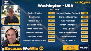 ATP Washington DC Predictions  Can Tiafoe Win at Home Korda Rublev Looking for Wins [upl. by Anomahs]