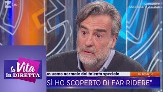 Max Tortora 2 metri di talento  La vita in diretta 12032019 [upl. by Clive546]