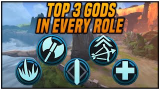 TOP 3 GODS amp BUILDS IN EVERY ROLE [upl. by Latoya800]