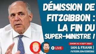 Démission de PIERRE FITZGIBBON  la fin du superministre de la CAQ [upl. by Eelarak]