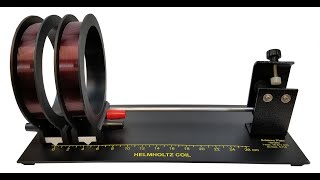 GSC International HELMCOIL Helmholtz Coil Demonstraton [upl. by Htaek]