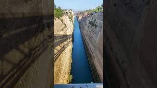 Corinth Canal Isthmus of Corinth [upl. by Berliner]