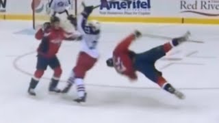 Burakovsky Gets Clotheslined by Oshies Stick [upl. by Atteloc]