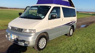 MAZDA BONGO CAMPER MOTORHOME CONVERSION 22 BIRTH P398FTT [upl. by Ijan788]