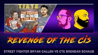 Street Fighter Bryan Callen VS CTE Brendan Schaub  ROTC Classic Clip [upl. by Orsini]