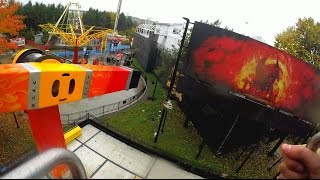 LE DÉMON on ride parc La Ronde Montréal CANADA [upl. by Raquela694]