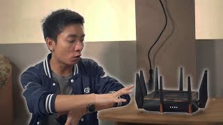 Benerin Masalah WiFi di Rumah Orang  ASUS AiMesh Challenge [upl. by Laeria]