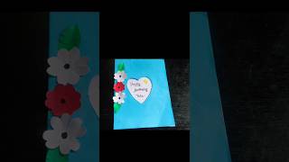 Paper Greetings cardyoutubeshortsshortseasycraft [upl. by Malvina261]