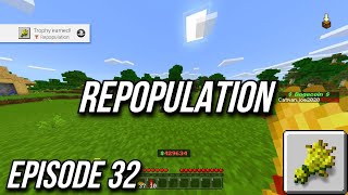 Minecraft Repopulation  Achievement Guide [upl. by Redwine]