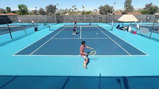 Fall 2022 USTA SoCal Sectionals NTRP 45 Doubles  SGV The Rookies vs OC Body Shots [upl. by Jacklin]