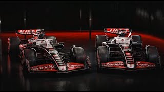 Présentations F1 2024  Haas dévoile sa VF24 de façon ridicule [upl. by Ennoved]