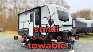 A Small Travel Trailer Done Right  2024 Rockwood Geo Pro 15FBS  Forest River RV [upl. by Ahsitram]