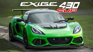 Lotus Exige Cup 430 TRACK MODE At Cadwell Park  Carfection 4K [upl. by Oicatsana]