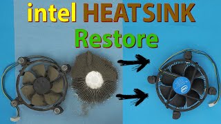 HOW to CLEAN amp Service Intel CPU Heatsink 🆘 [upl. by Babita]