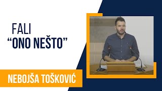 Fali quotono neštoquot  Nebojša Tošković [upl. by Hyacinth807]