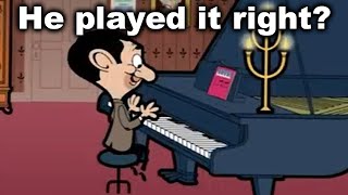 They Animated the Piano Correctly Mr Bean [upl. by Helge864]