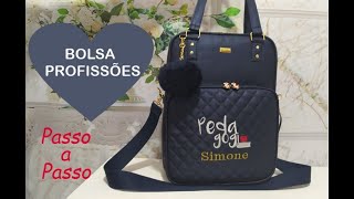 COMO FAZER BOLSA PROFISSÕES [upl. by Burlie]