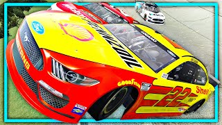 NASCAR ON THE WORLDS STEEPEST OVAL  Assetto Corsa  SitgesTerramar 1923 Mod [upl. by Salisbarry]