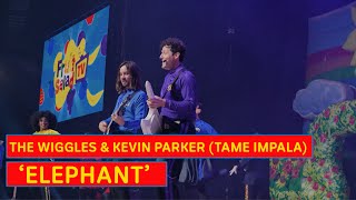 The Wiggles amp Kevin Parker Tame Impala perform Elephant  OFFICIAL LIVE ON TOUR [upl. by Aerdnek931]