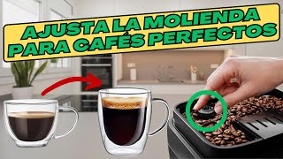 Delonghi Magnifica S Configuración AJUSTE MOLINILLO [upl. by Denn]