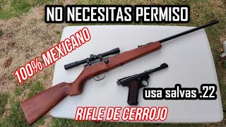 Rifle Cabañas munisalva 45 Rilfe de cerrojo potente [upl. by Keg]