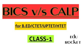 BES124  BICS and CALP  Difference between BICS and CALP  IGNOU BEd previous year QA series [upl. by Joceline]