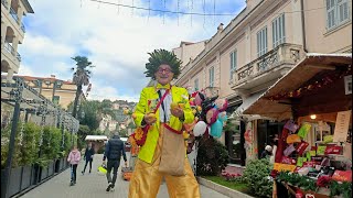 Bordighera animazione itinerante in corso Italia [upl. by Coussoule]