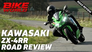 2024 Kawasaki Ninja ZX4RR Road Review  The 400cc Pocket Rocket is back [upl. by Jemmie127]