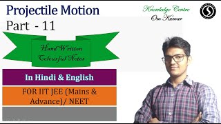 projectile motion  Part 11  IIT JEE  NEET [upl. by Madlen235]