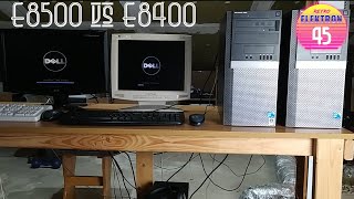 45 Intel Core 2 Duo E8400 vs E8500  prosty test szybkości procesorów [upl. by Lebam]