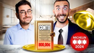 REGALO un PRANZO da 800€ a GiampyTek  3 Stelle Michelin [upl. by Valdes936]