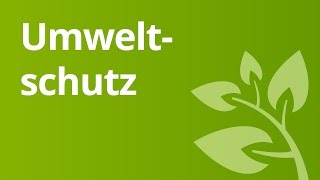 Was kannst du zum Umweltschutz tun  Biologie  Ökologie [upl. by Carlita]