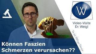 Empfinden Faszien Schmerz💡Verursachen Faszienverklebungen Schmerzen Wieso verklebt Fasziengewebe [upl. by Avonasac]