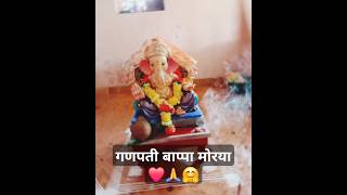 Ganpati Bappa Morya  Ganpati Bappa Aagman  Ganesh Chaturthi Shorts viralshort tranding art [upl. by Brace]