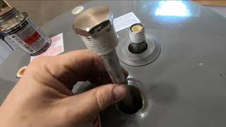 HOW AND WHY CHANGING THE SACRIFICIAL ANODE IN YOUR HOT WATER TANK [upl. by Enelie]