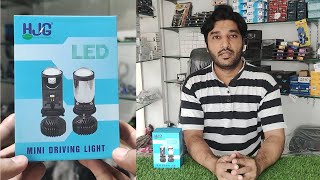 HJG Y6 Projector Led headlight BULB with cutoff light REVIEW  Autopoint motorcycle [upl. by Yniatirb]