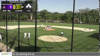 Glenwood vs DenisonSchleswig  Varsity Baseball [upl. by Lise428]