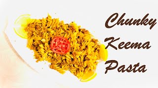 Keema Pasta Recipe  Chunky Keema Pasta  Farheen Khan [upl. by Leahpar]