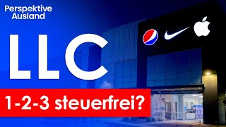 Steuerfreie US LLC Was geht amp was nicht [upl. by Tavis]