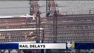 Norwalk Bridge Fails For Second Time Causes Delays On MetroNorth Amtrak Trains [upl. by Sorodoeht]