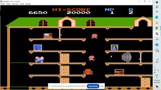 Mappy NES gameplay [upl. by Beane238]