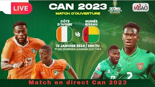 🔴 DIRECT  MATCH COTE DIVOIRE VS GUINEE BISSAU EN LIVE [upl. by Ajed]