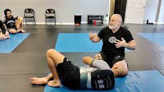 traditional Darce choke by Professor David Lohsen at DarkwolfMMA [upl. by Ahtamat910]