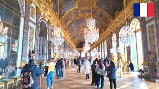 Paris 2024 Château de Versailles Walking Tour 4K HDR [upl. by Nageem]