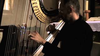 Comptine dun autre été Laprèsmidi played on harp quotAméliequot soundtrack [upl. by Adnawahs355]