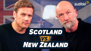 Sam Heughan amp Graham McTavish Play Scotland 🏴󠁧󠁢󠁳󠁣󠁴󠁿 vs New Zealand 🇳🇿 [upl. by Nivac]