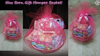 New Born Baby Gift Idea  Baby Girl Gift Idea  New Born Baby Basket  ETM62 [upl. by Ky]