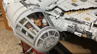 Lego Set 75192 UCS Millennium Falcon Review [upl. by Reave627]