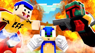 Boba Fett BATTLES SML Jeffy 47  Sonic Survival Adventures  Minecraft [upl. by Nivar]