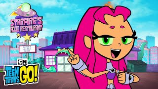 Starfires Food Restaurant  Teen Titans Go  Cartoon Network [upl. by Steffie25]